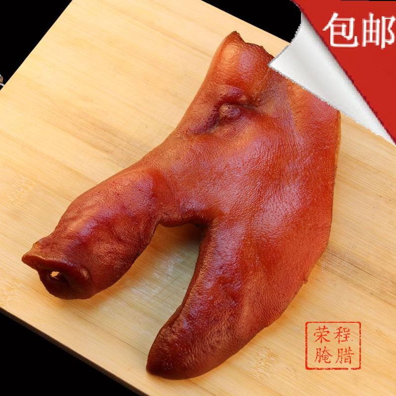 乡腊荣程正宗农家猪头皮重庆特产
