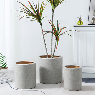 新疆包邮陶瓷花盆k家用客厅大号轻奢高级感龙血树千年木专用大口