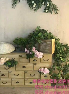 新款儿童实景摄影棚婚纱实景影楼韩式无闪棚店面设R计制作w-3646