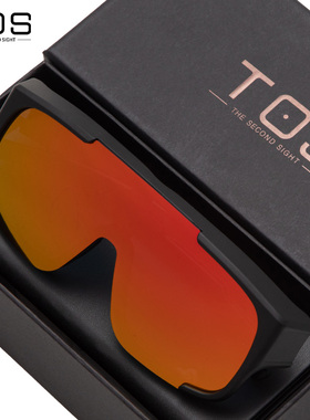 专业户外运动公路骑行眼镜男女登山跑步防风砂变色护目镜近视套镜