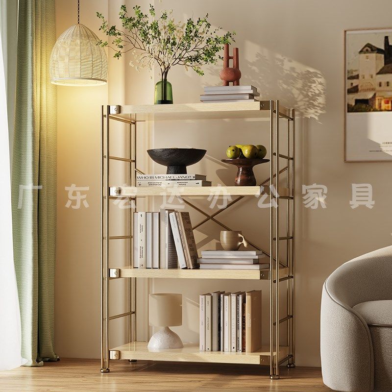 原木风置物架客厅书架储物架落地多层厨房多功能置物架中古收纳架,商业/办公家具,置物架/陈列架/储物架/展示架,淘宝优惠券,粉丝福利购,淘宝优惠卷