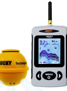 跨境fishfinder探鱼器无线有线声纳钓鱼用品鱼群探测器找鱼器