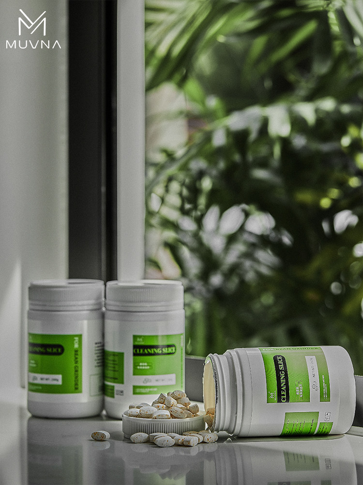 MUVNA慕威纳 意式磨豆机保养片全自动咖啡机除垢清洁研磨刀盘颗粒