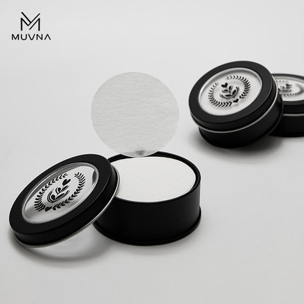 MUVNA慕威纳 意式咖啡机手柄过滤纸51/53/58mm专用圆形粉碗滤纸