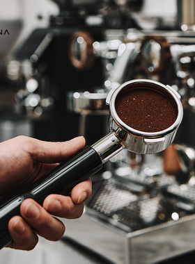 MUVNA百胜图咖啡机无底手柄304不锈钢58mm马克西姆/伦敦雾/乐呵呵