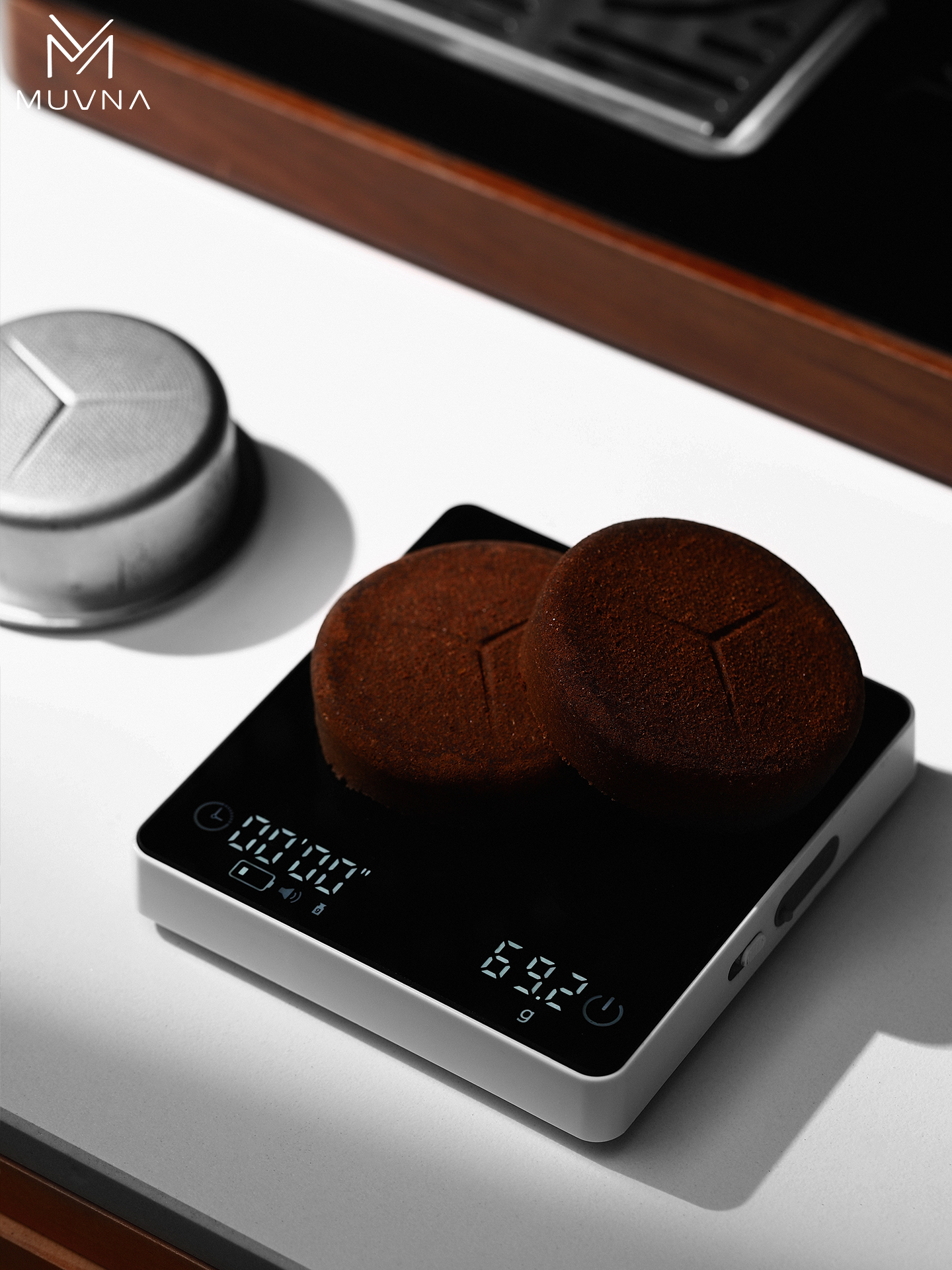 MUVNA慕威纳意式咖啡电子秤手Zero-G mini智能精准手冲咖啡电子秤