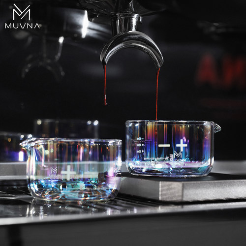 MUVNA星雨浓缩杯带刻度100ml玻璃