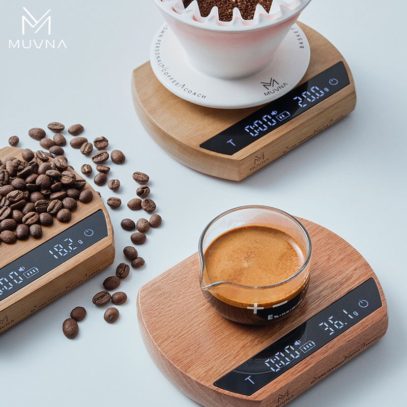 MUVNA咖啡电子秤精准智能计时