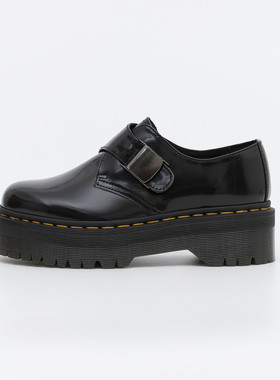 穿靴子的猫 Fenimore金属搭扣马丁靴1461Bex厚底英伦风小皮鞋女