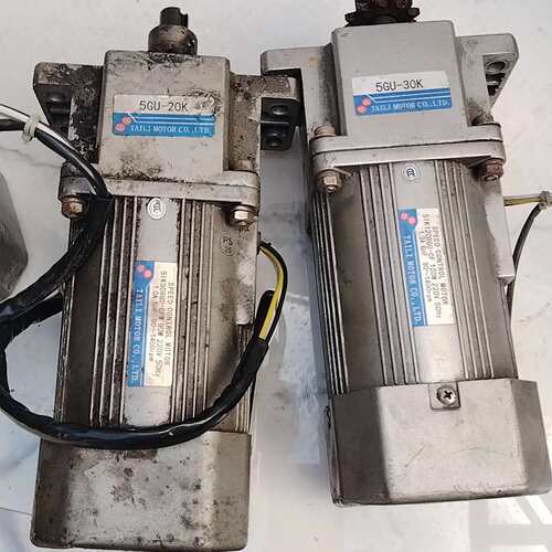 议价台力减速电机5GU-20K和5GU-30K，拆机品，成色正常