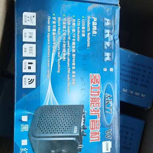 议价AKER爱课AK77W多功能扩音器，功能完好，带原包装盒。配