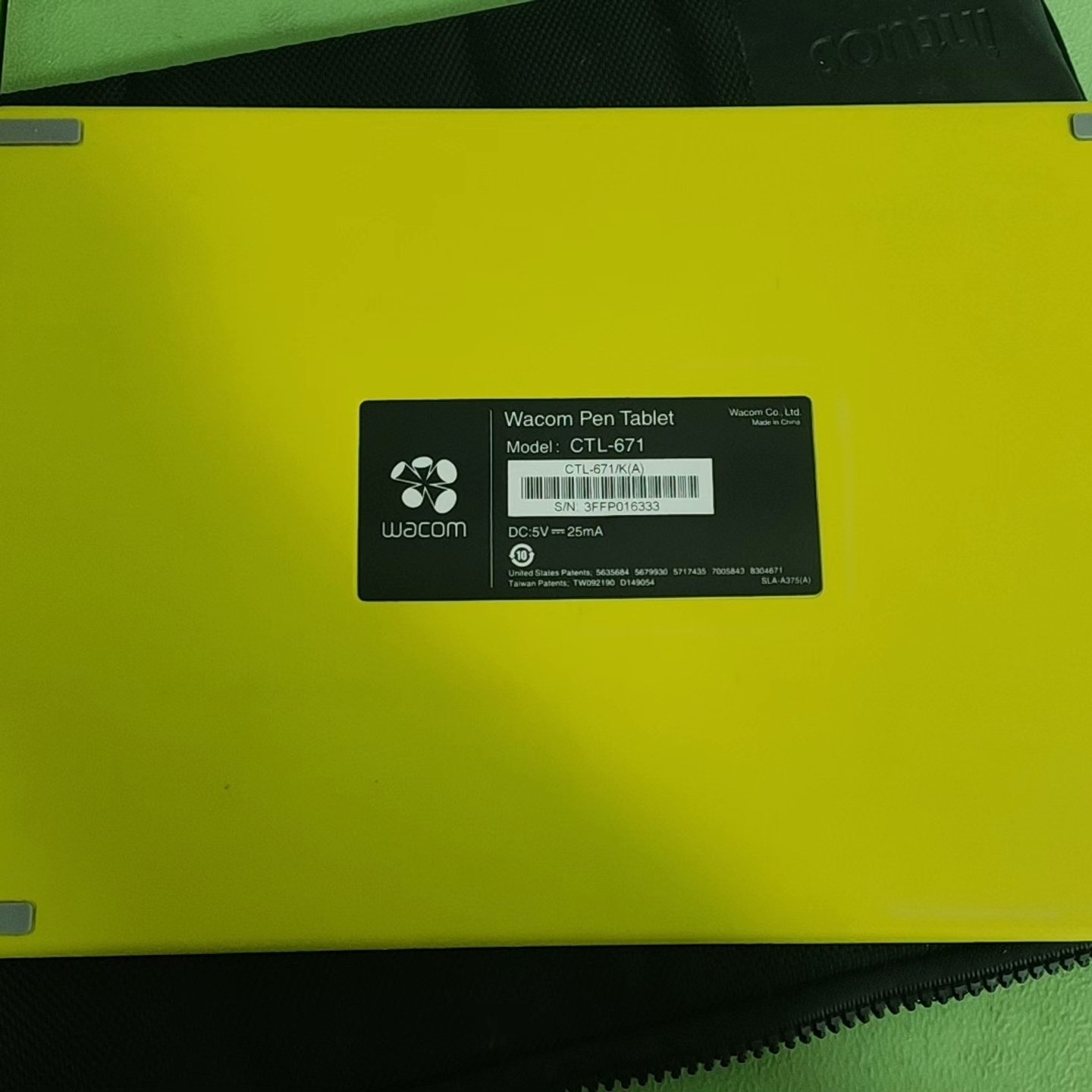 议价Wacom CTL-671手绘板，带原装笔和收纳包，配件齐全图片