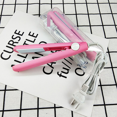 创意两用夹板便携式烫发器直发器