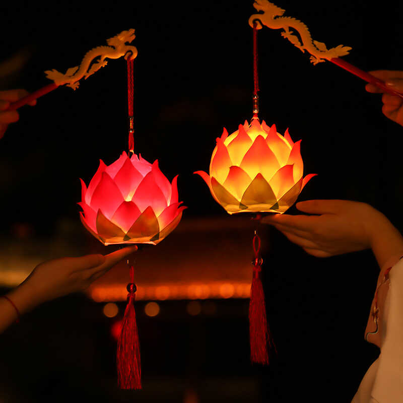 装饰花灯手提古风中秋春节发光