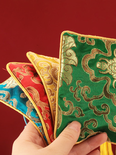 绸缎双层加厚袋抄金本大号金书包金袋首饰袋包金布收纳法器佛袋