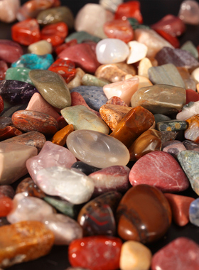 七彩玛瑙五色开业礼品民族风