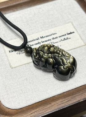 高品质富贵金貔貅八方来财