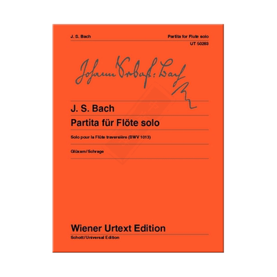 巴赫A小调帕蒂塔BWV1013长笛