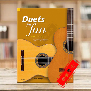 进口乐谱书 fun 一起演奏 德国朔特原版 play ED13883 快乐二重奏 Duets 吉他浅易作品 Easy Guitars for together pieces