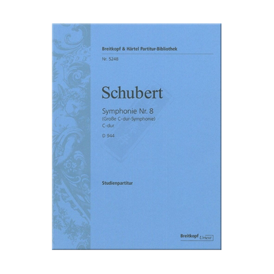 舒伯特大调第八交响乐小总谱