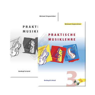 维兰德 实用基本乐理 ABC音乐理论课 卷三 含CD 大熊原版书 Wieland Praktische Musiklehre BV313/BV393