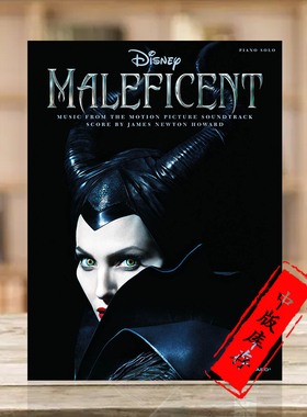 沉睡魔咒1 电影音乐选集 霍华德 钢琴独奏 海伦德原版乐谱书 Maleficent for Piano Solo HL00131318
