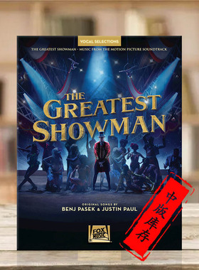 帕塞克 马戏 电影音乐选集 声乐 海伦德原版乐谱书 The Greatest Showman Vocal HL00269777