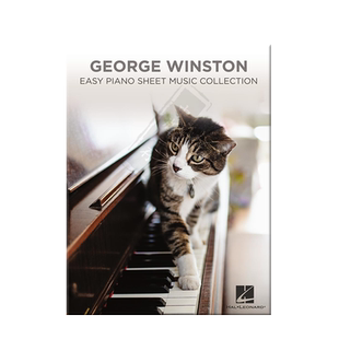 温斯顿 简易钢琴作品集 Hal Leonard 海伦德原版乐谱书 George Winston Easy Piano Sheet Music Collection HL00299654