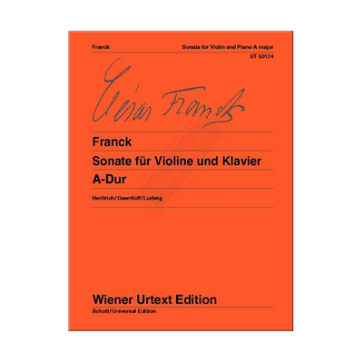 弗兰克A大调小提琴奏鸣曲