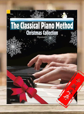 古典钢琴教材 圣诞作品集 钢琴独奏 朔特原版进口乐谱书 The Classical Piano Method Christmas Collection ED13651
