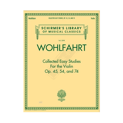 沃尔法特小提琴简易练习曲集