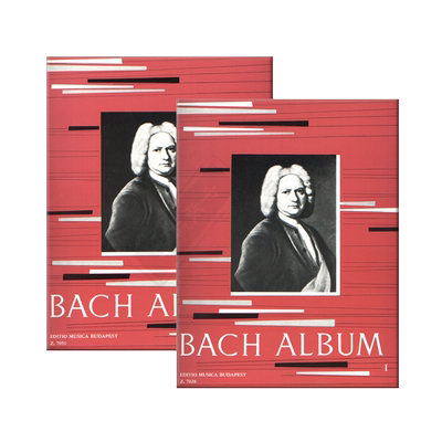 巴赫钢琴作品专辑布达佩斯原版