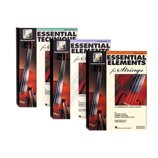 弦乐的基本要素 小提琴教材 附在线音乐 全套共一至三卷 海伦德原版乐谱书 Essential Elements for Strings with EEi Violin