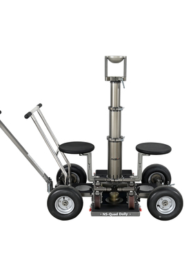 NSH新盛和皮轮车 四轮车DOLLY 影视推车多莉 影视器材配件 摄影拍摄车 影视专用移动车套装 多功能可扩展