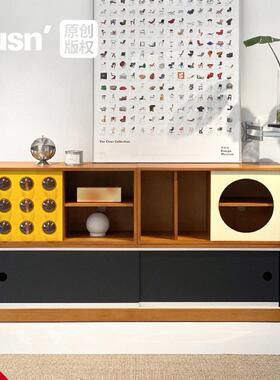 fusn复现·BUC800泡泡柜组合柜模块柜客厅影视柜储物柜电视机柜