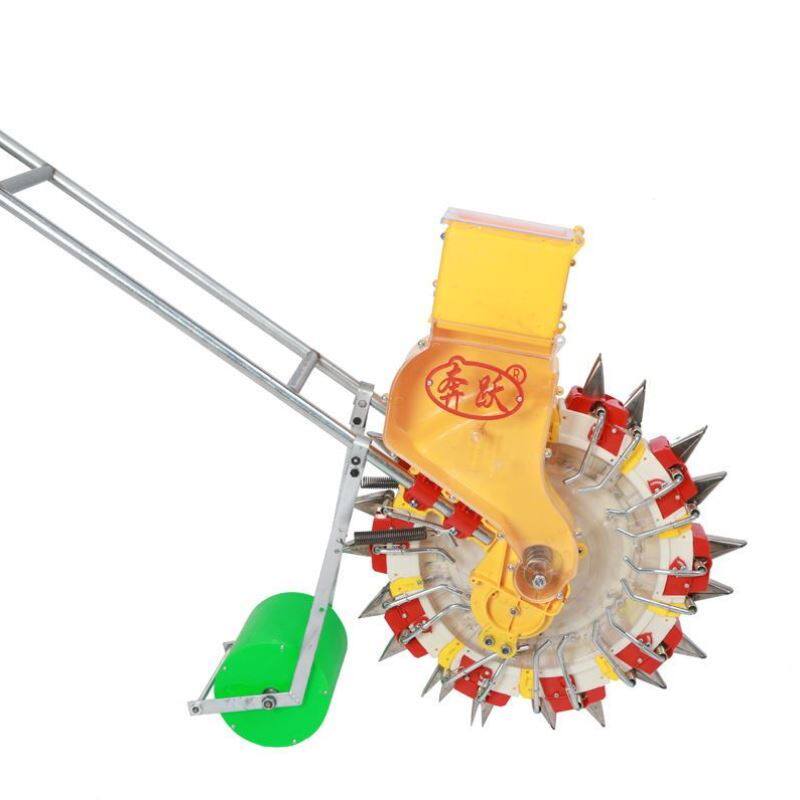 手推式滚轮种花生神器种玉米y的播种机机器专用播种器种大豆精播