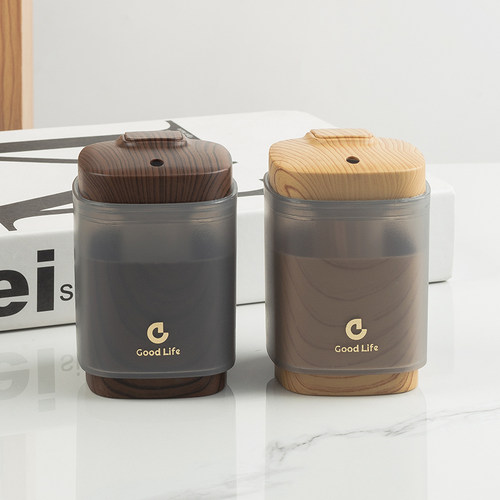 按压式牙签盒自动弹出创意客厅牙签筒家用高颜值网红木纹牙签罐瓶