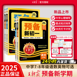 王朝霞2025新版预备小升初