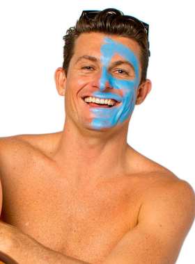 澳洲Sun Zapper防晒泥棒彩色浮潜水户外冲浪专用物理zinc水上运动