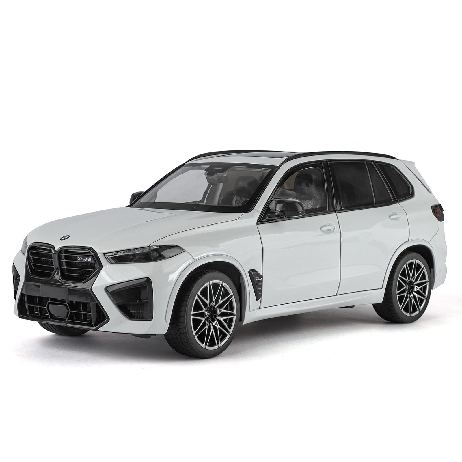 【HX323】授权1:18宝马X5M合金车模仿真可开门商务礼品大男孩玩具