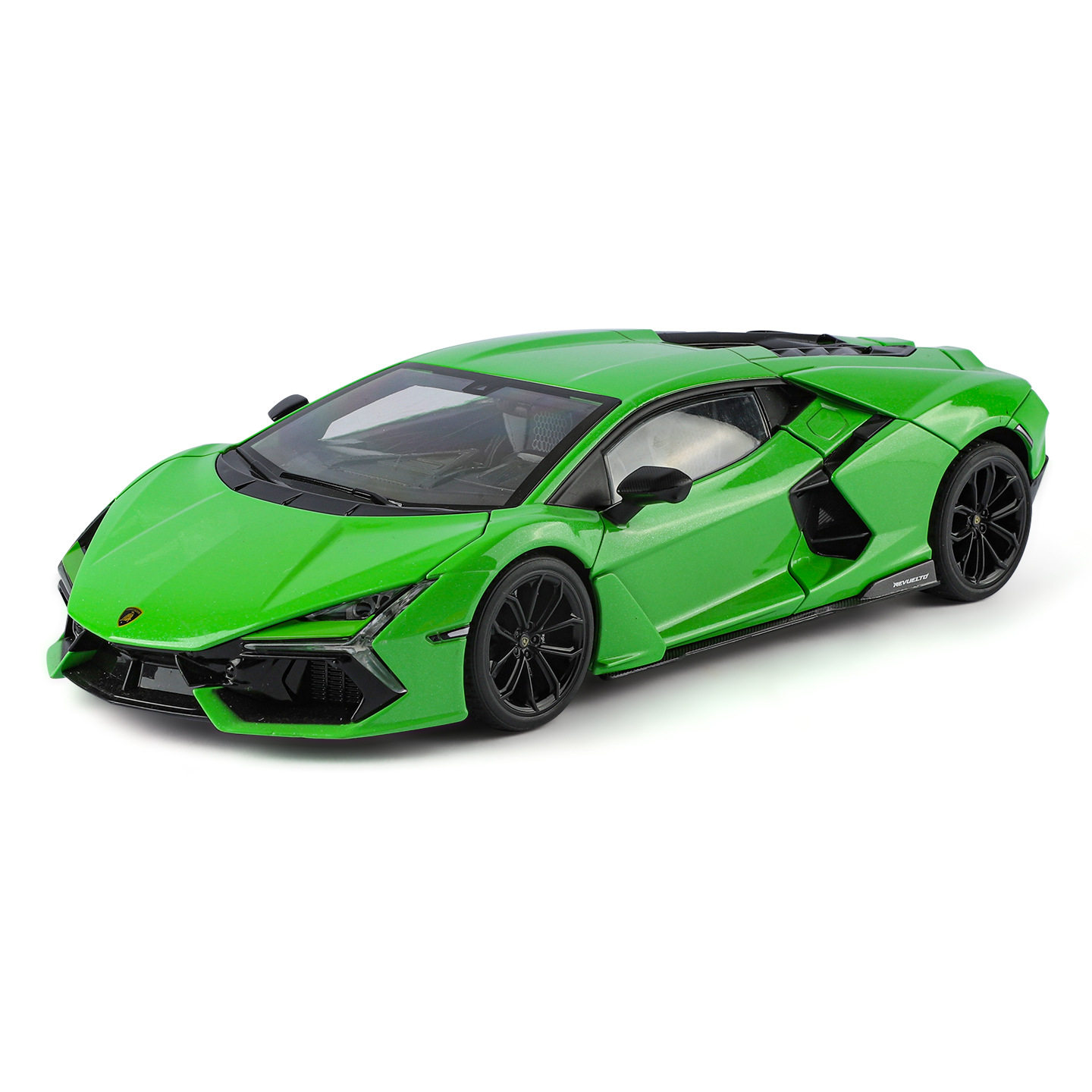 【HX323】权1:18兰博大牛合金跑车模型声光音效茶座装饰摆件澄海