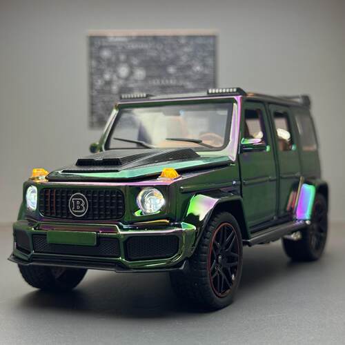 【OK573】建元合金车模1:32战马G800兰博布加迪电镀版回力玩具汽