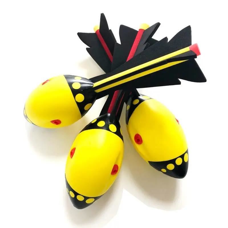 中小学生运动体育器材投掷鱼雷玩具带哨软式标枪少儿趣味田径器材