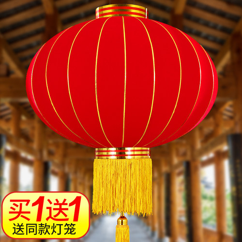 新年春节灯笼植绒2023