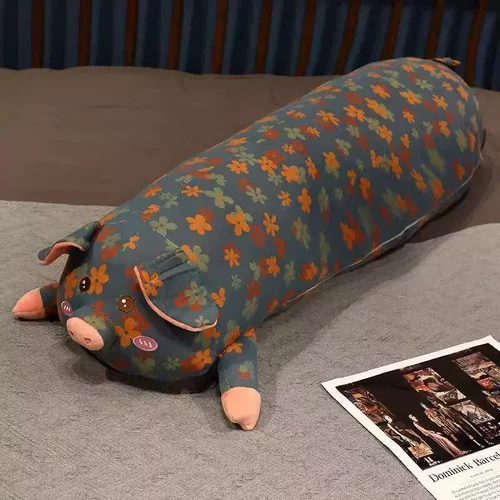 猪猪长条抱枕女生睡觉枕头专用