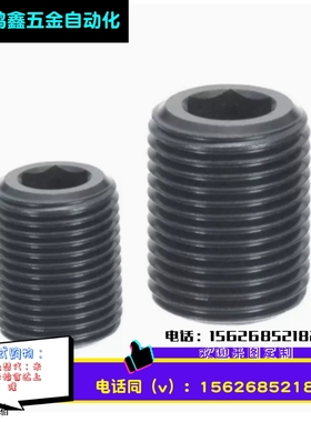 PAF01碳钢细牙内六角调整螺丝LVW12/16/20/24/30-10/20/40LVFW