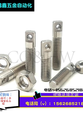 不锈钢拉伸弹簧用支柱SAIPO3/M4/M5/M6两平面型FFD11