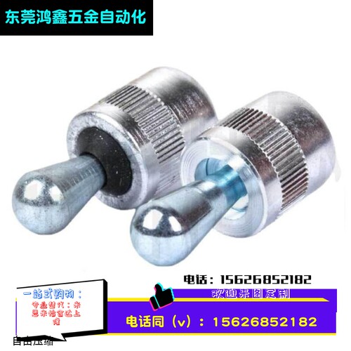 无封胶侧向式定位柱2215 侧止推销弹簧销GN715 弹簧柱塞VCN523