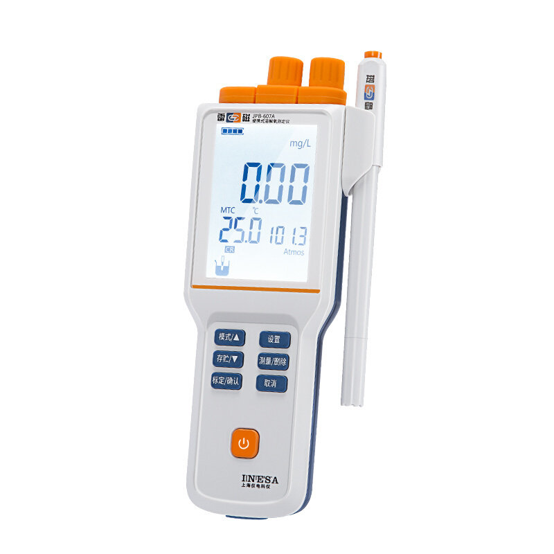 溶解氧雷磁 doa608测定仪/氧607jpb上海分析仪便携式测定仪-溶仪