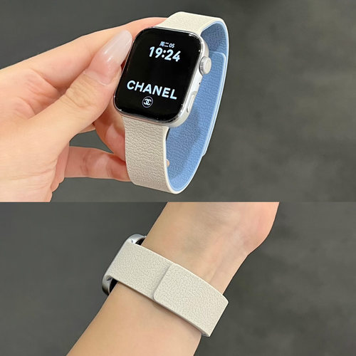 适用华为fit4表带硅胶磁吸